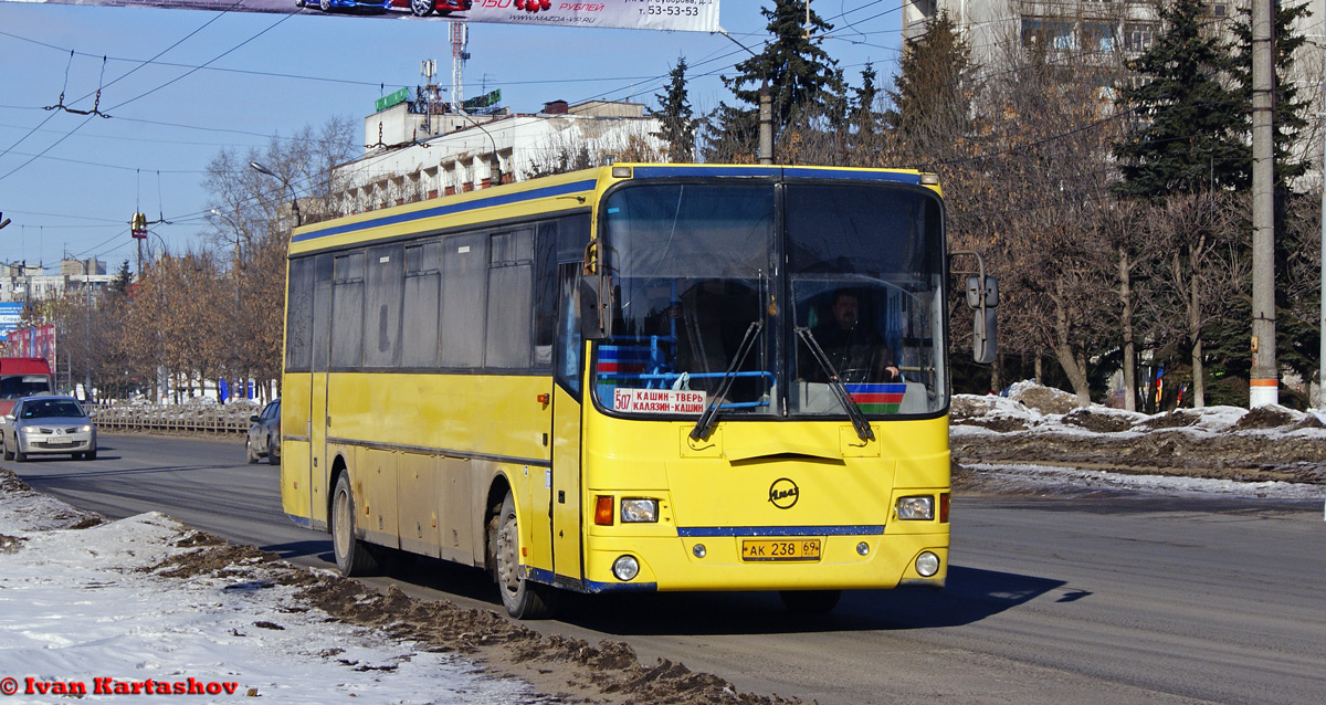 Тверская область, ЛиАЗ-5256.33-01 (ГолАЗ) № АК 238 69