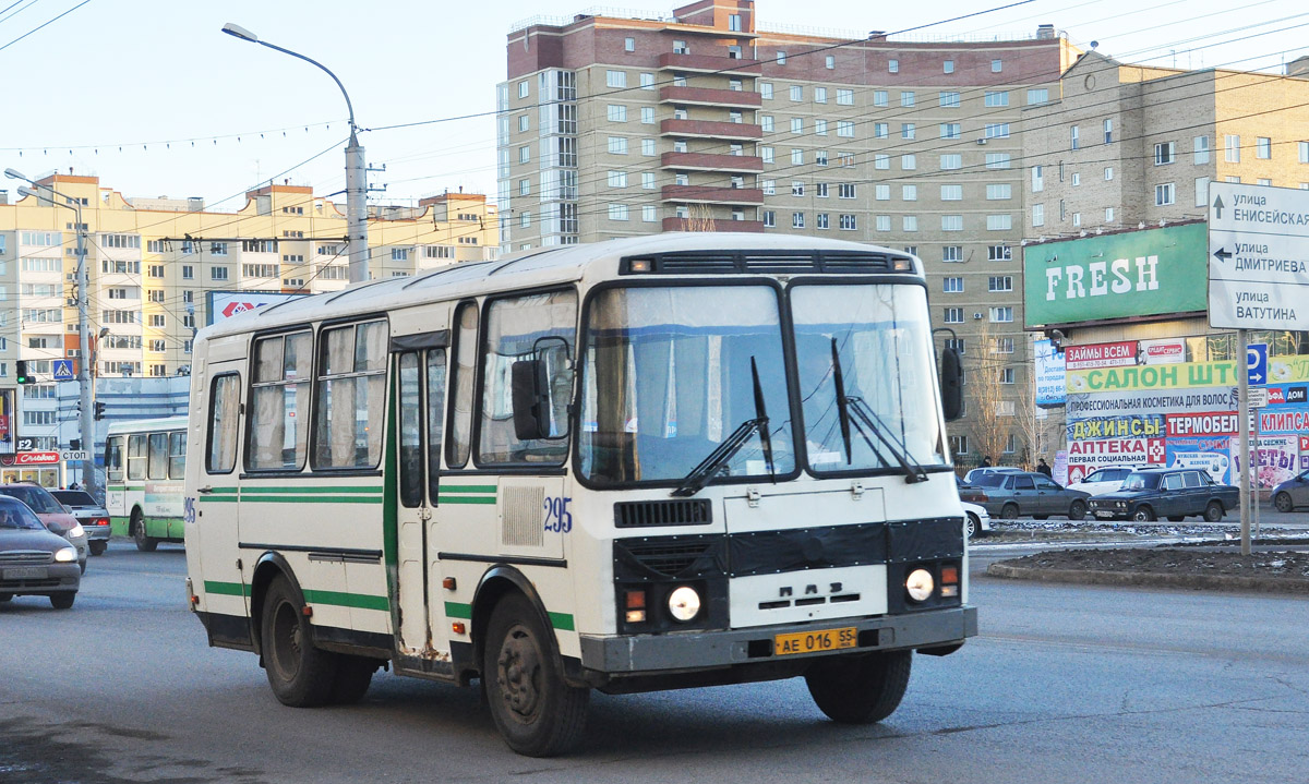 Омская область, ПАЗ-32053 № 295