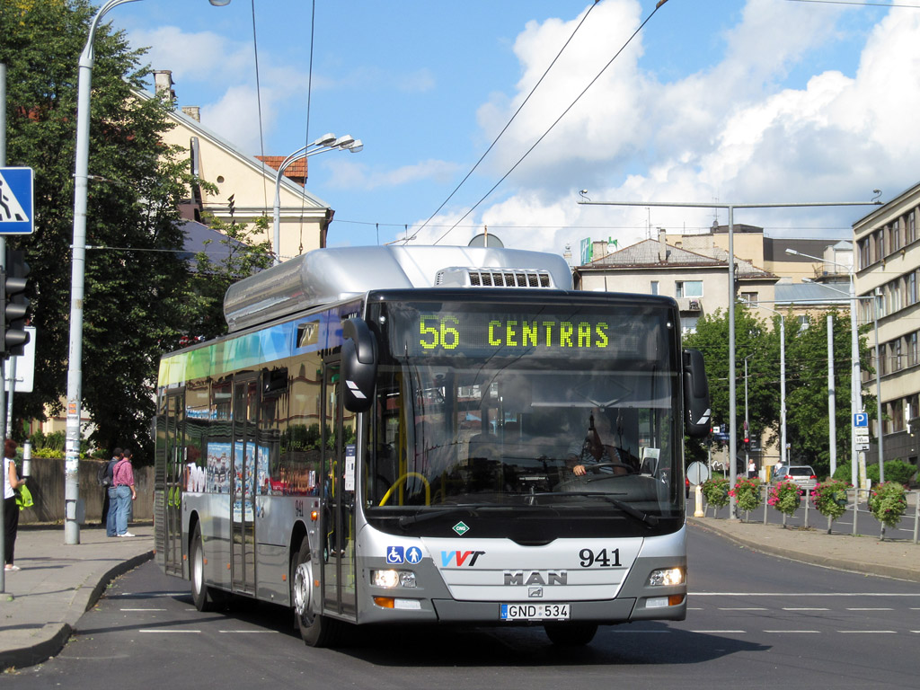 Lietuva, MAN A21 Lion's City NL273 CNG № 941