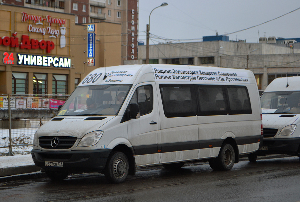 Санкт-Петербург, Луидор-22360C (MB Sprinter) № В 637 СВ 178