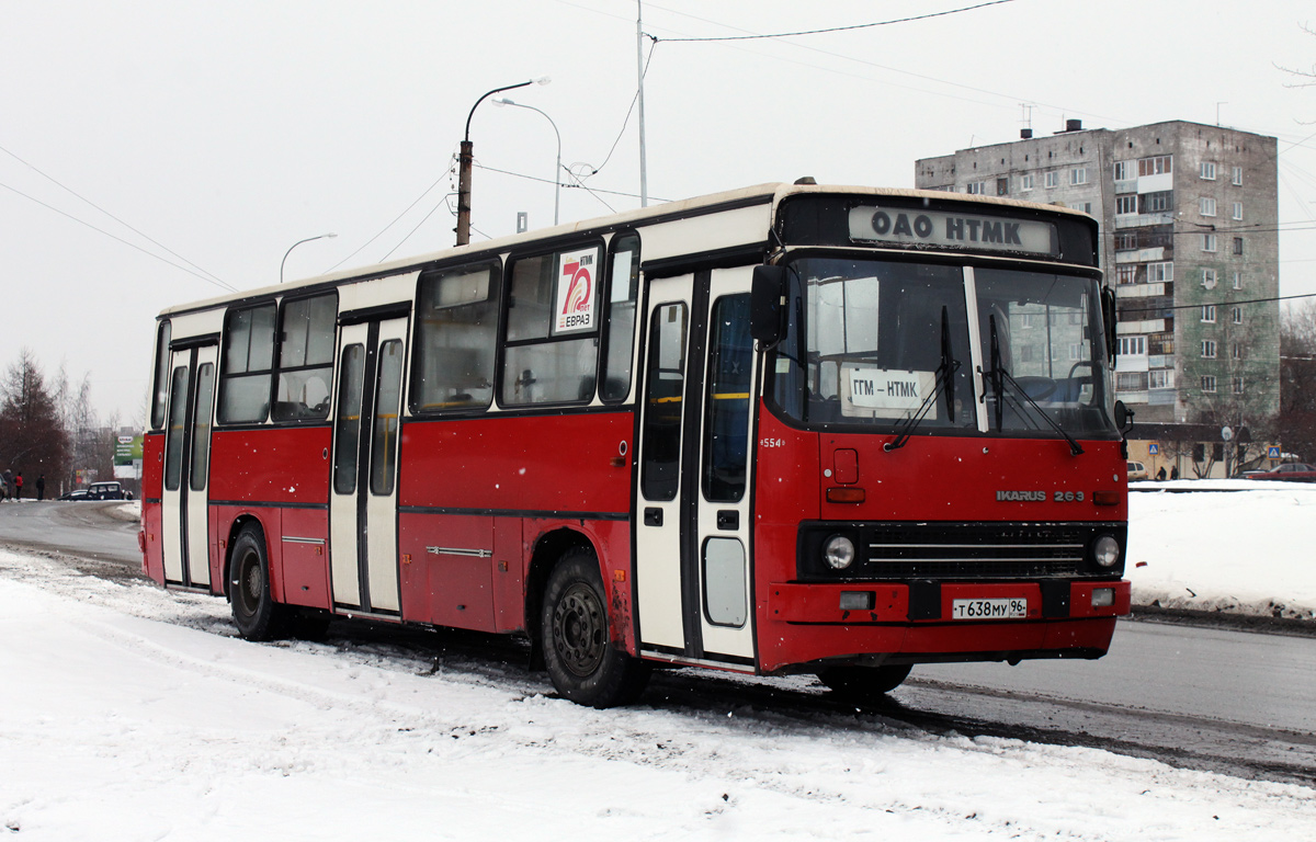 Свердловская область, Ikarus 263.10 № 554