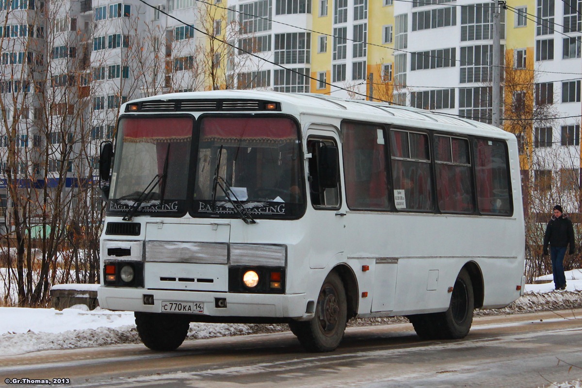 Саха (Якутия), ПАЗ-32051-110 № С 770 КА 14