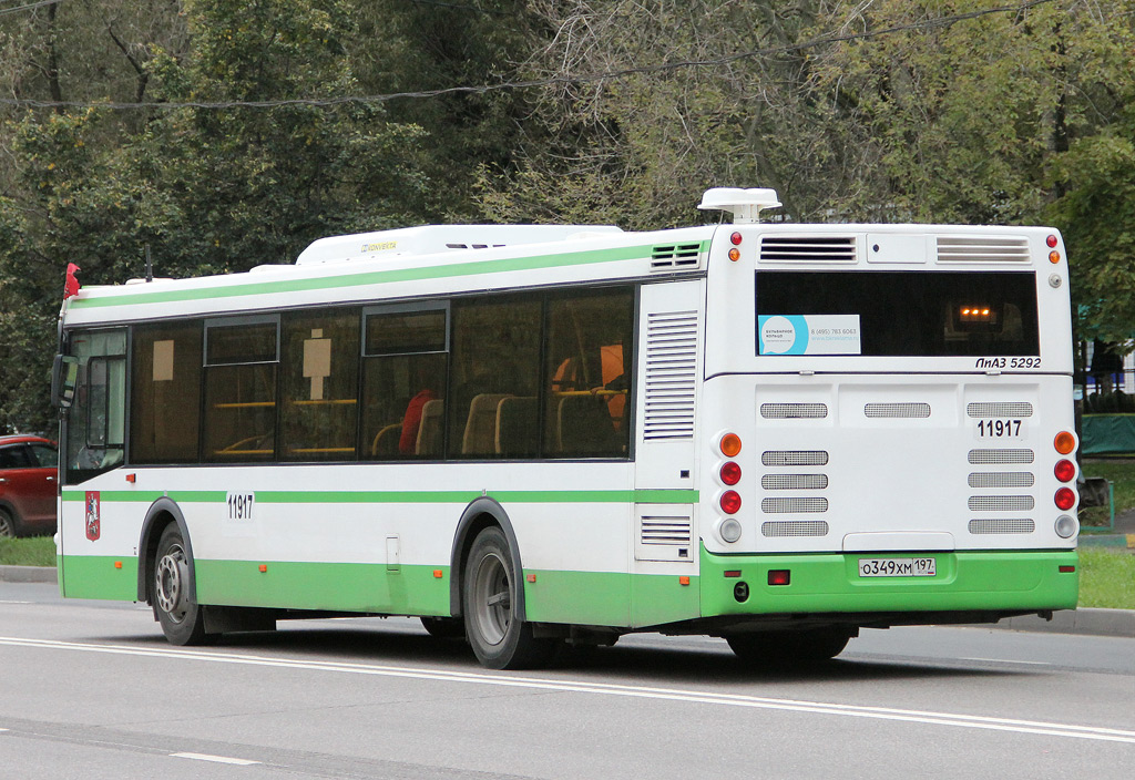 Moszkva, LiAZ-5292.22 (2-2-2) sz.: 11917