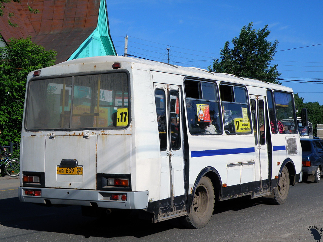 Нижегородская область, ПАЗ-32054 № АВ 639 52