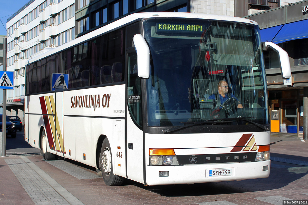 Финляндия, Setra S315GT-HD № 648