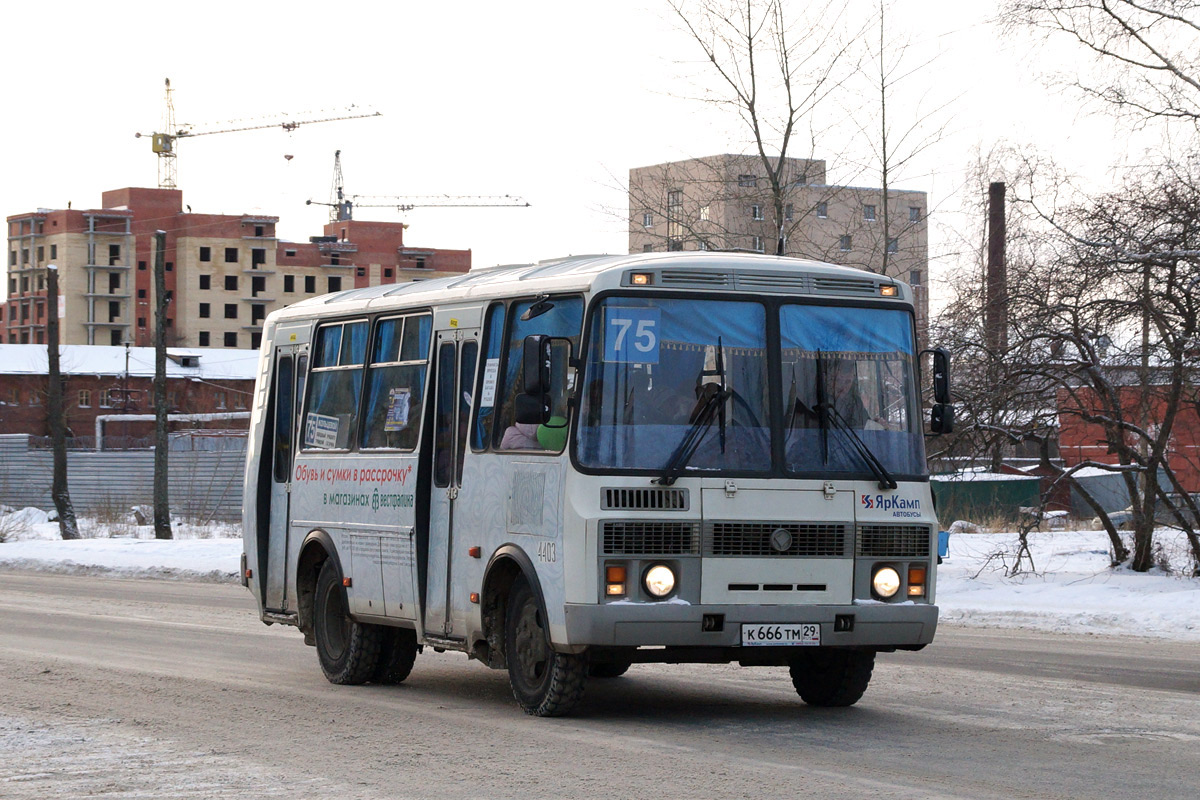 Архангельская область, ПАЗ-32054 № 4403