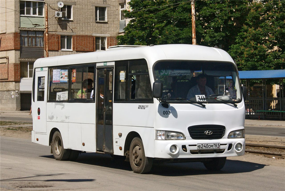 Ростовская область, Hyundai County LWB (ТагАЗ) № 003