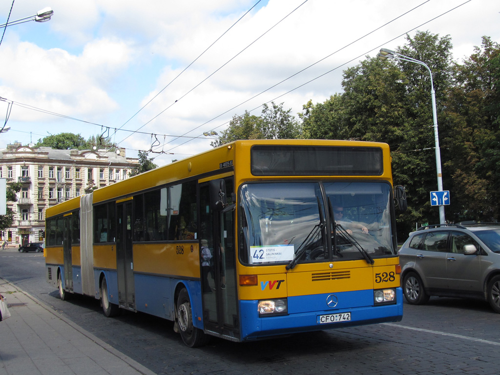 Lithuania, Mercedes-Benz O405G # 528