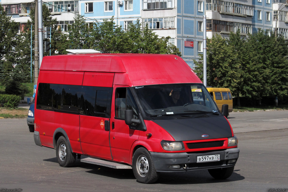 Ulyanovsk region, Ford Transit 125T350 Nr. В 597 КВ 73
