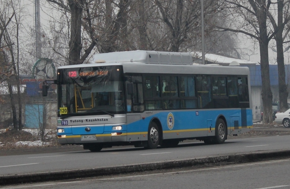 Алматы, Yutong ZK6118HGA № 785