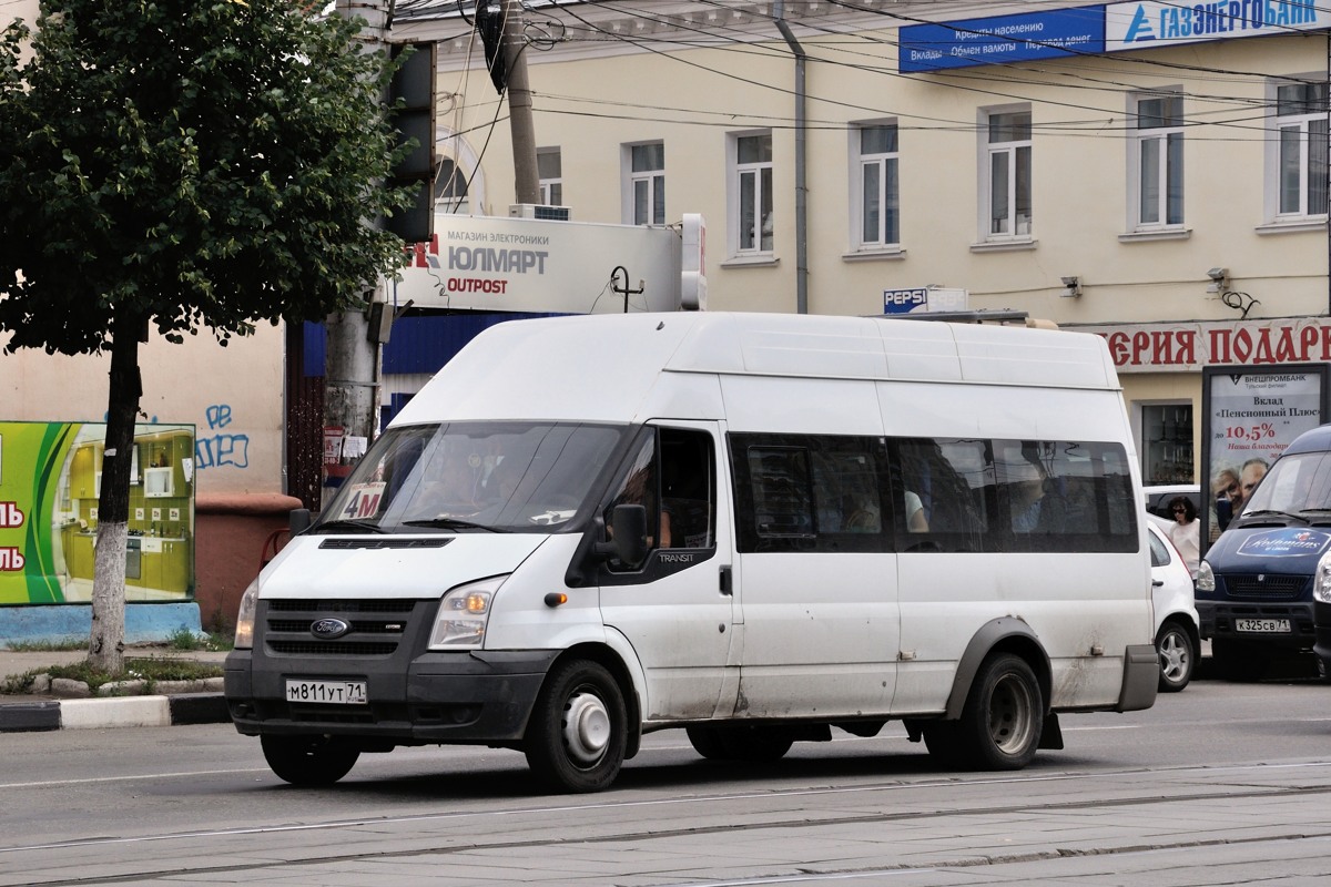 Тульская область, Самотлор-НН-3236 (Ford Transit) № М 811 УТ 71 — Фото —  Автобусный транспорт