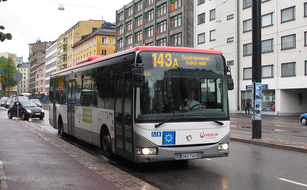 Финляндия, Irisbus Crossway LE 12.8M № 591