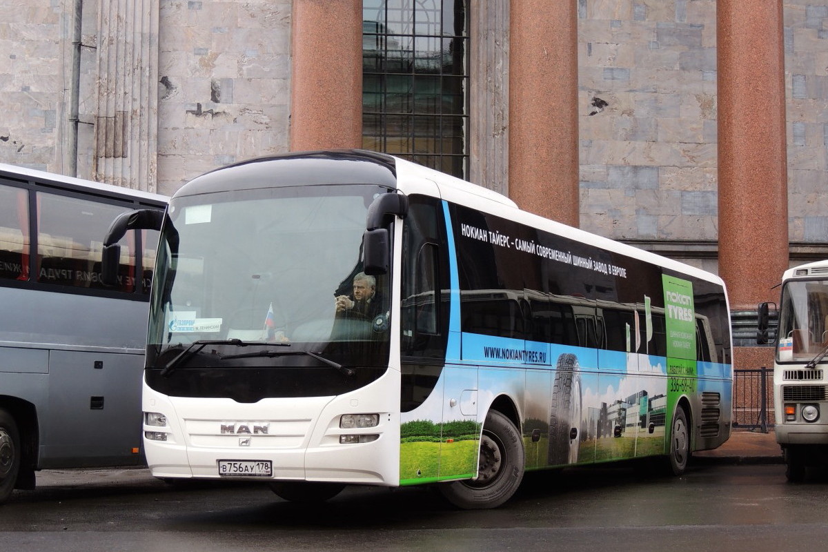 Санкт-Петербург, MAN R14 Lion's Regio C ÜL354 C № В 756 АУ 178