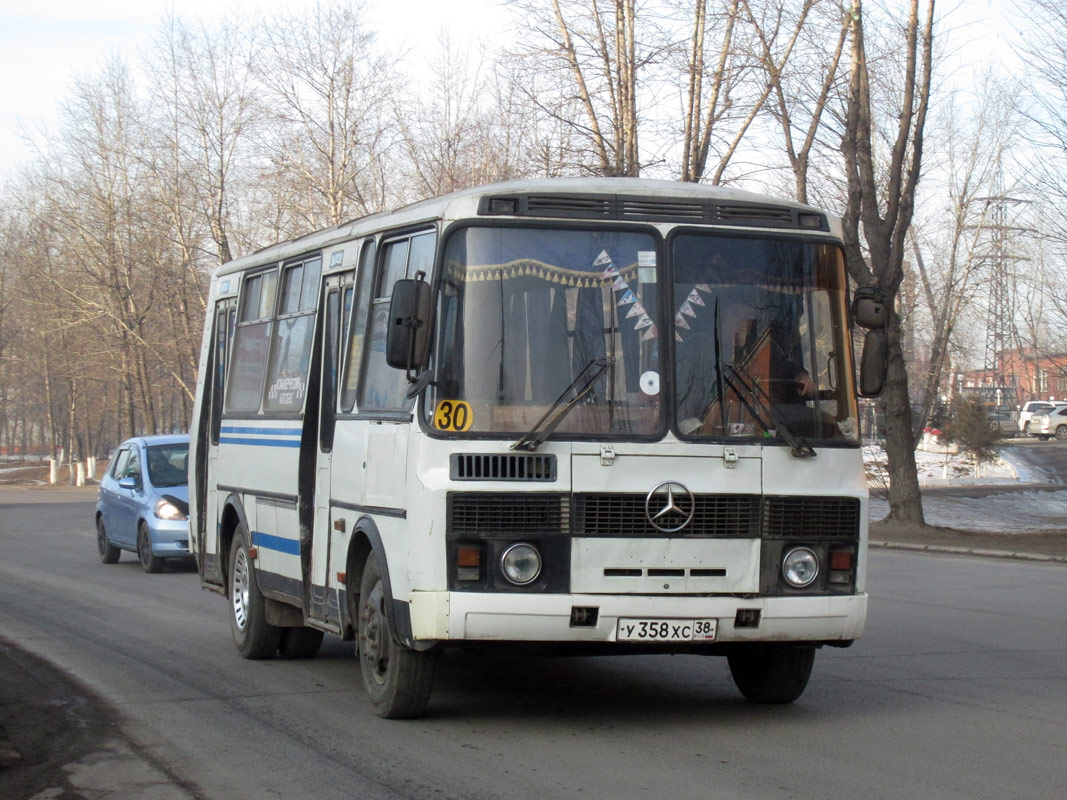 Иркутская область, ПАЗ-32054 № У 358 ХС 38