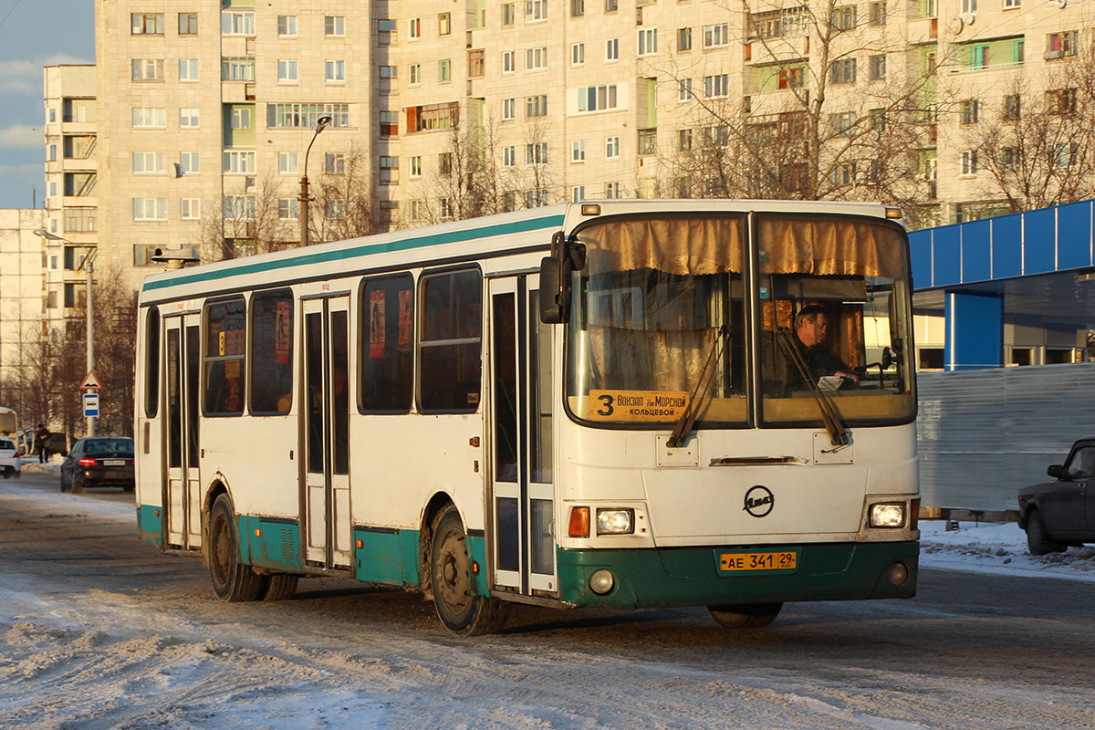 Архангельская область, ЛиАЗ-5256.25 № АЕ 341 29