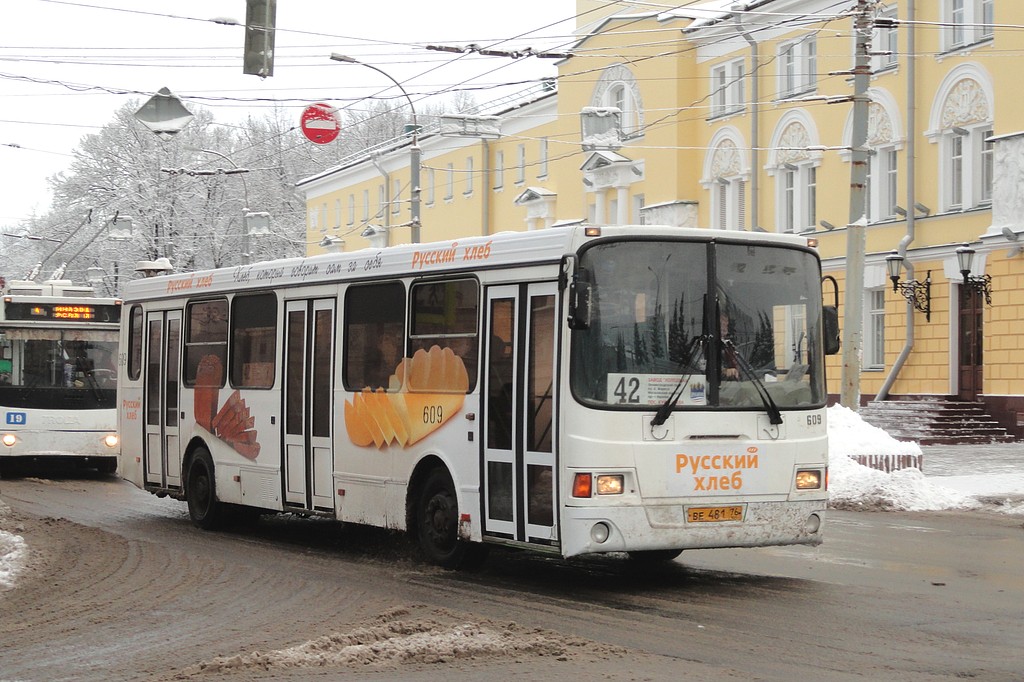 Ярославская область, ЛиАЗ-5256.26 № 609