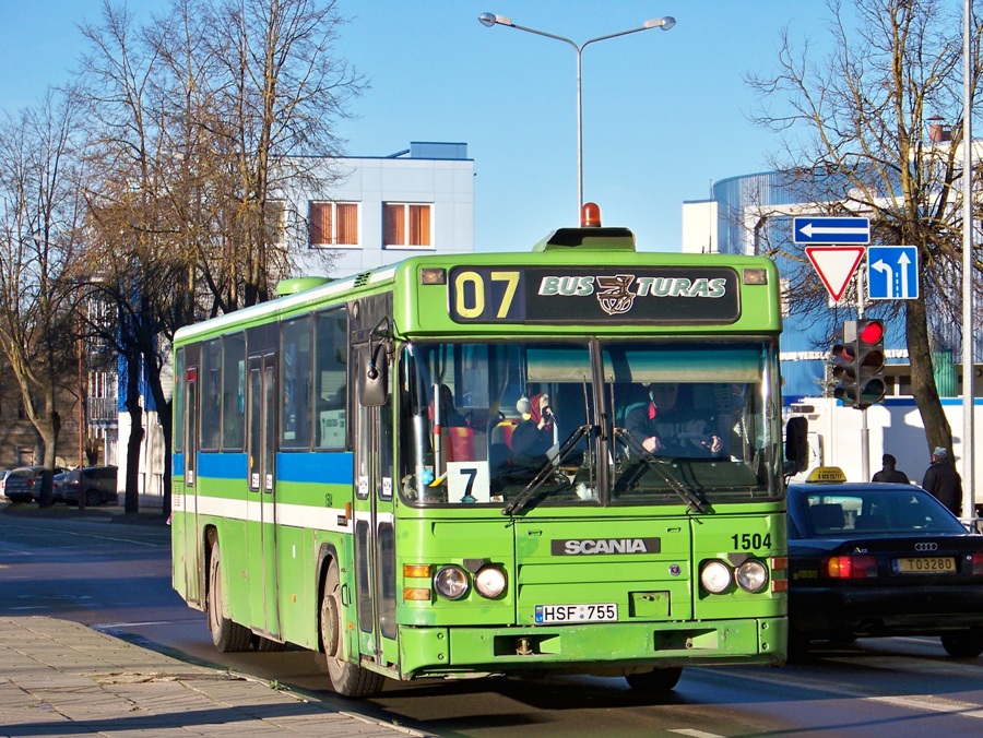 Литва, Scania CN113CLB № 1504