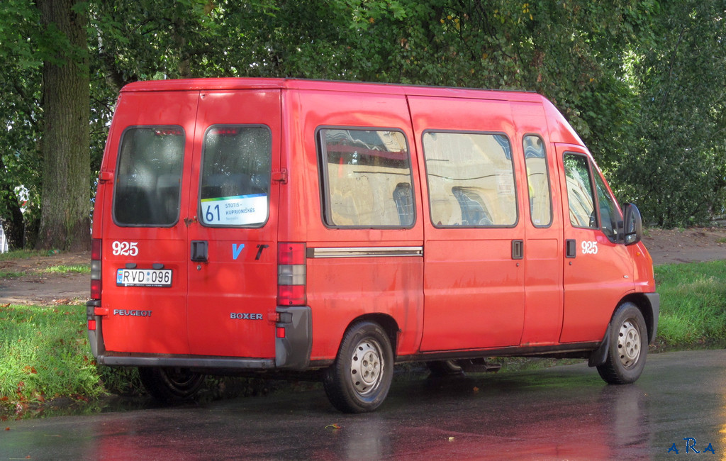 Литва, Peugeot Boxer № 925