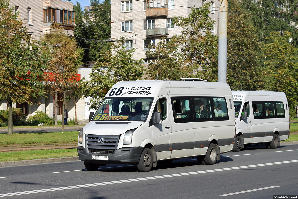 Санкт-Петербург, БТД-2219 (Volkswagen Crafter) № В 205 ВВ 178