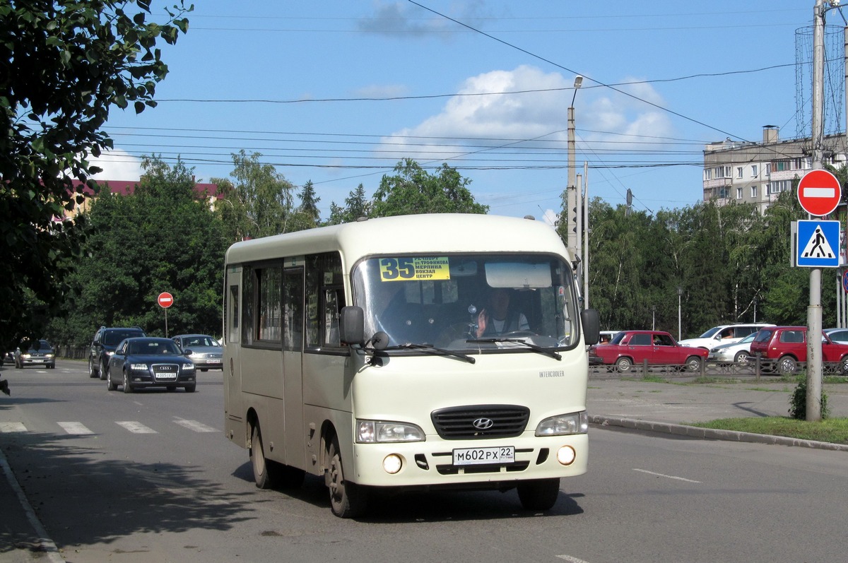 Алтайский край, Hyundai County SWB (РЗГА) № М 602 РХ 22