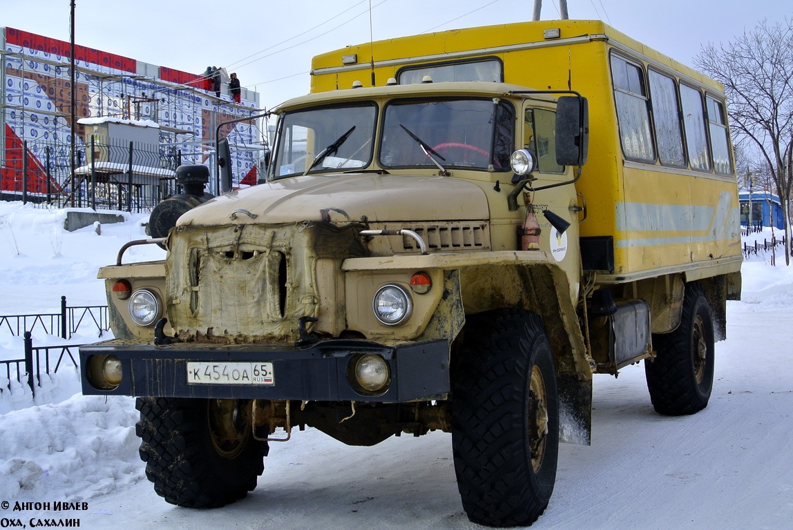 Сахалинская область, НефАЗ-42116 № К 454 ОА 65