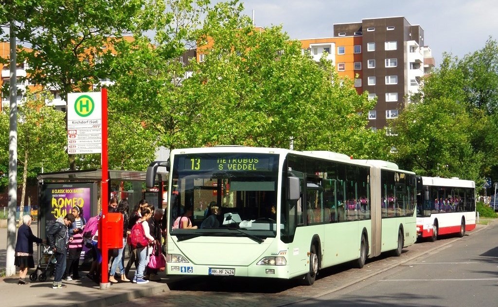 Гамбург, Mercedes-Benz O530GÜ Citaro GÜ № 7424