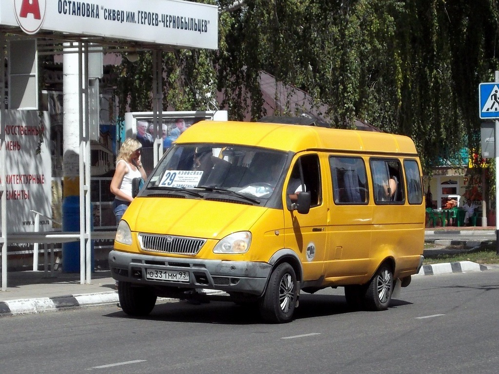 Краснодарский край, ГАЗ-322131 (X78) № О 331 ММ 93