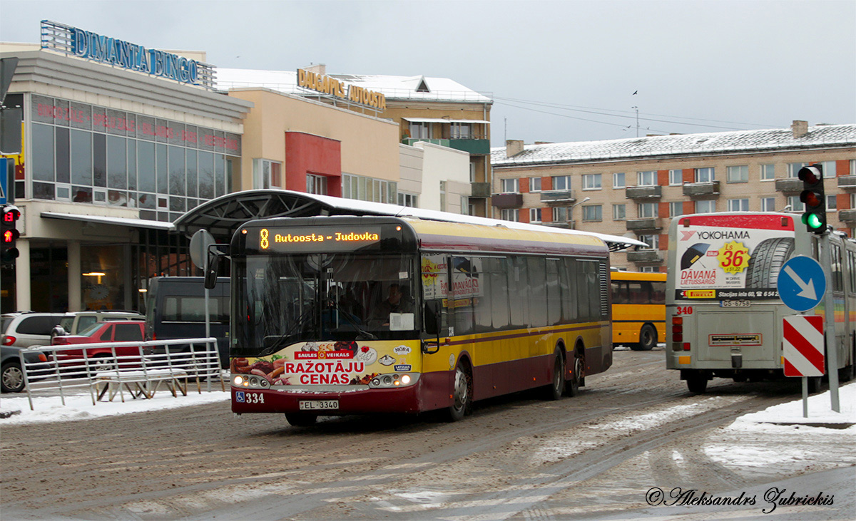 Латвия, Solaris Urbino I 15 № 334