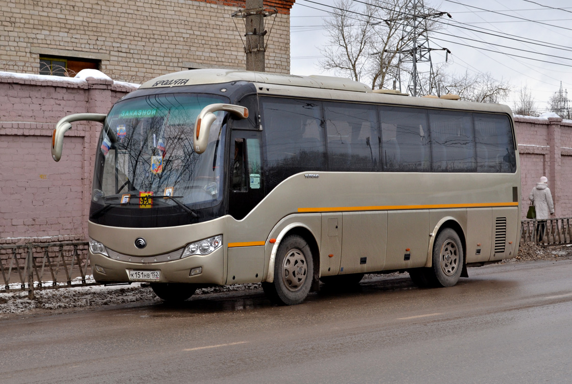 Нижегородская область, Yutong ZK6899HA № К 151 НВ 152