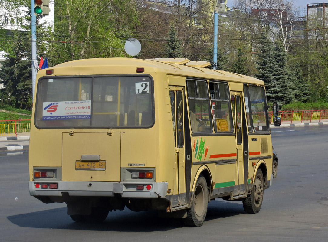 Нижегородская область, ПАЗ-32054 № АН 432 52