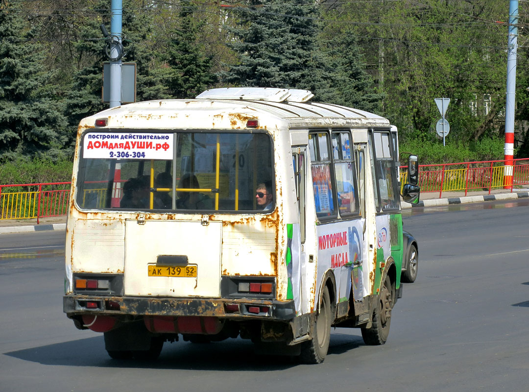 Нижегородская область, ПАЗ-32054 № АК 139 52