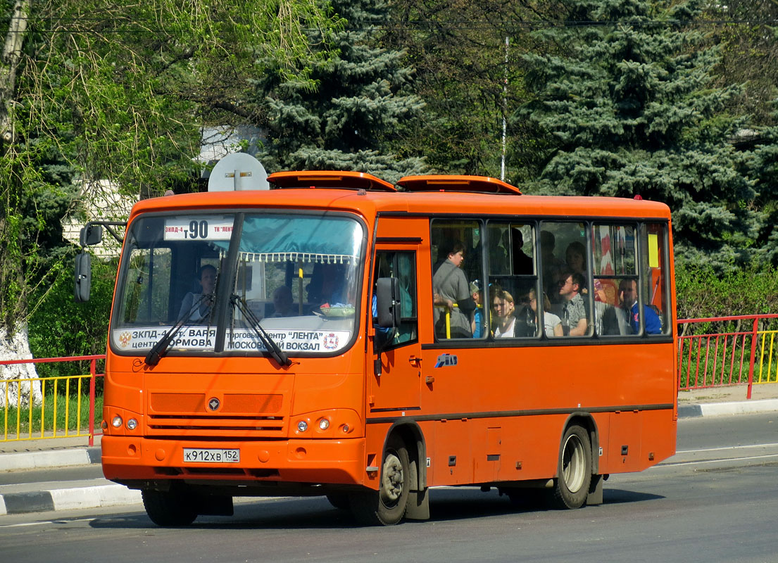 Нижегородская область, ПАЗ-320402-05 № К 912 ХВ 152