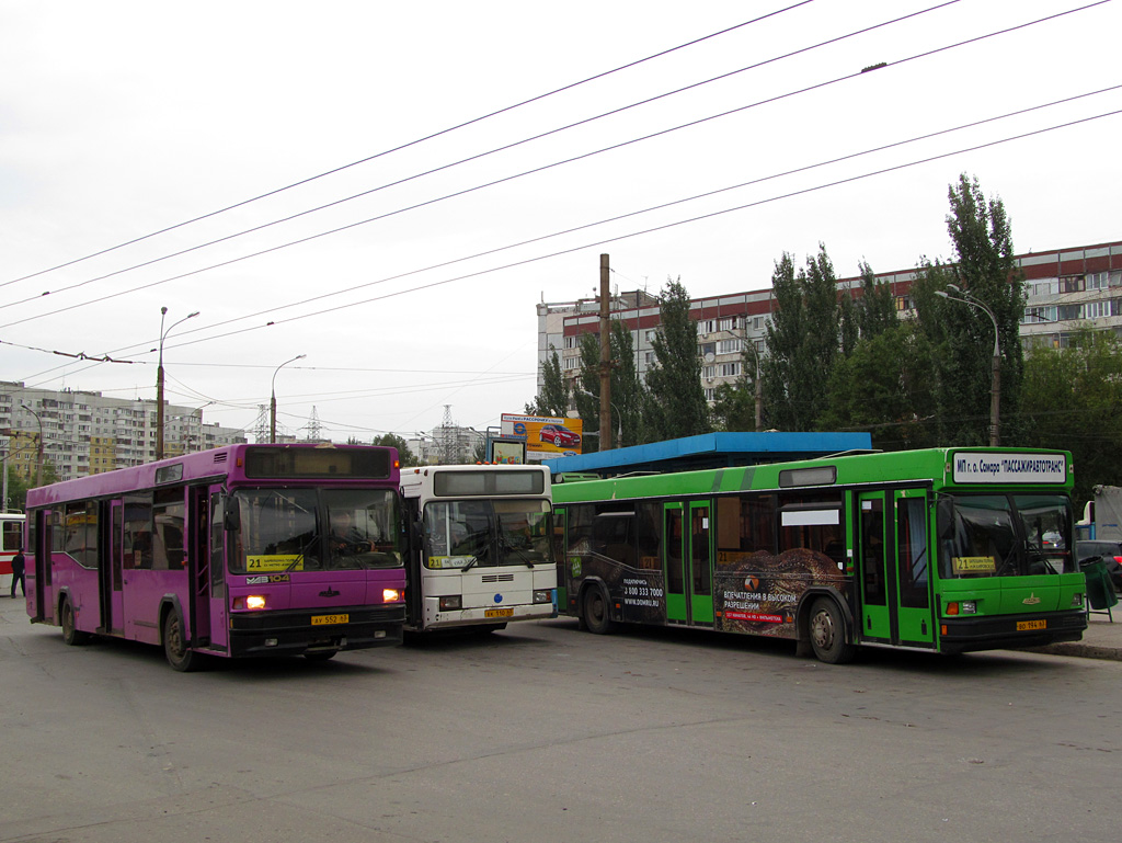 Самарская область, МАЗ-104.025 № 6146; Самарская область — Автовокзалы, автостанции и конечные остановки