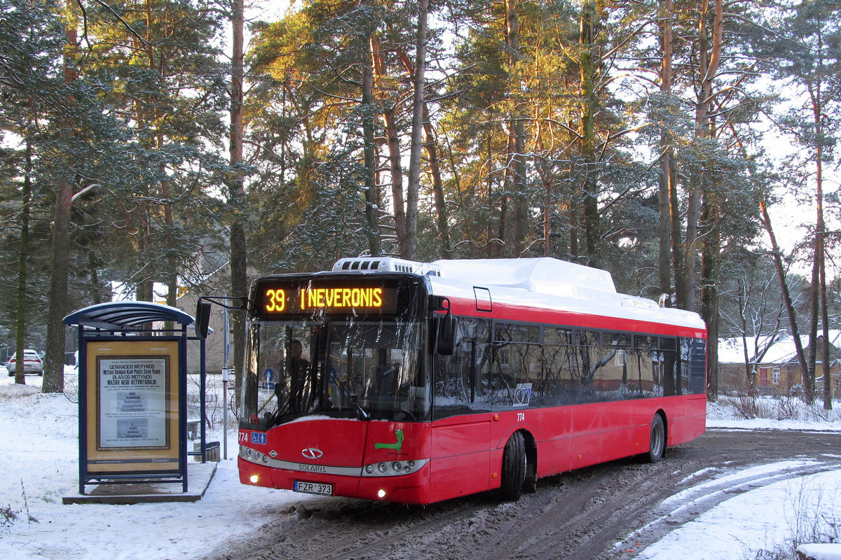 Литва, Solaris Urbino III 12 CNG № 774