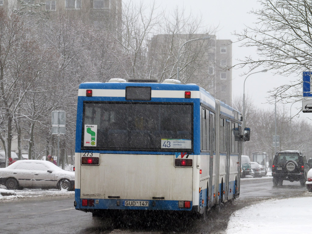 Литва, Mercedes-Benz O405G № 273