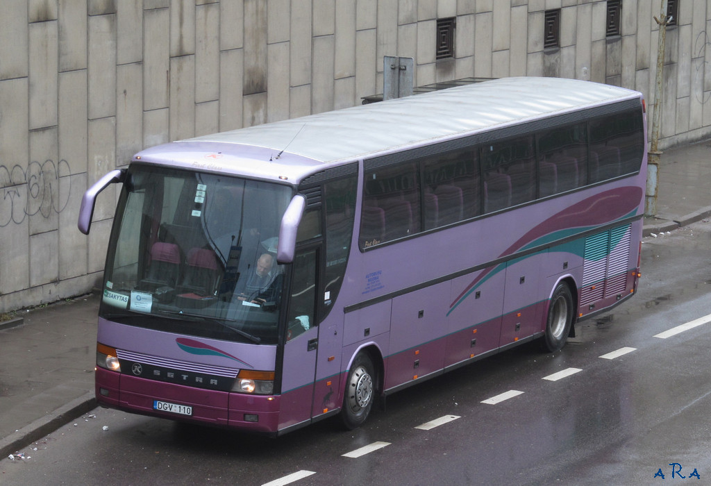 Литва, Setra S315HDH № DGV 110