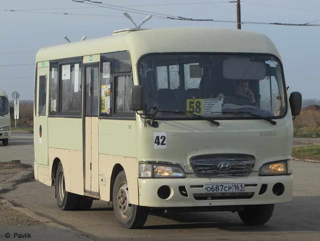 Ростовская область, Hyundai County SWB C08 (РЗГА) № 42