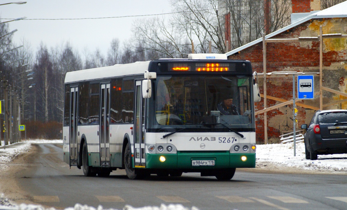 Санкт-Петербург, ЛиАЗ-5292.60 № 5267