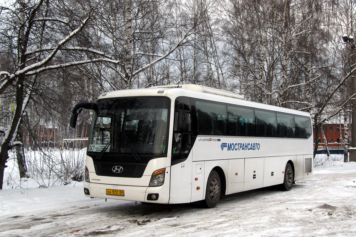 Московская область, Hyundai Universe Space Luxury № КА 972 50