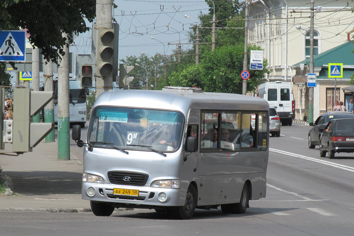 Пензенская область, Hyundai County LWB C11 (ТагАЗ) № АХ 249 58