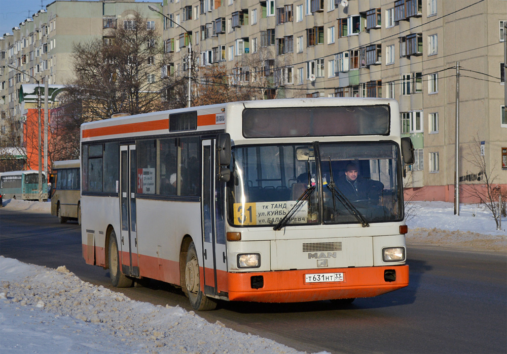 Владимирская область, MAN 791 SL202 № Т 631 НТ 33