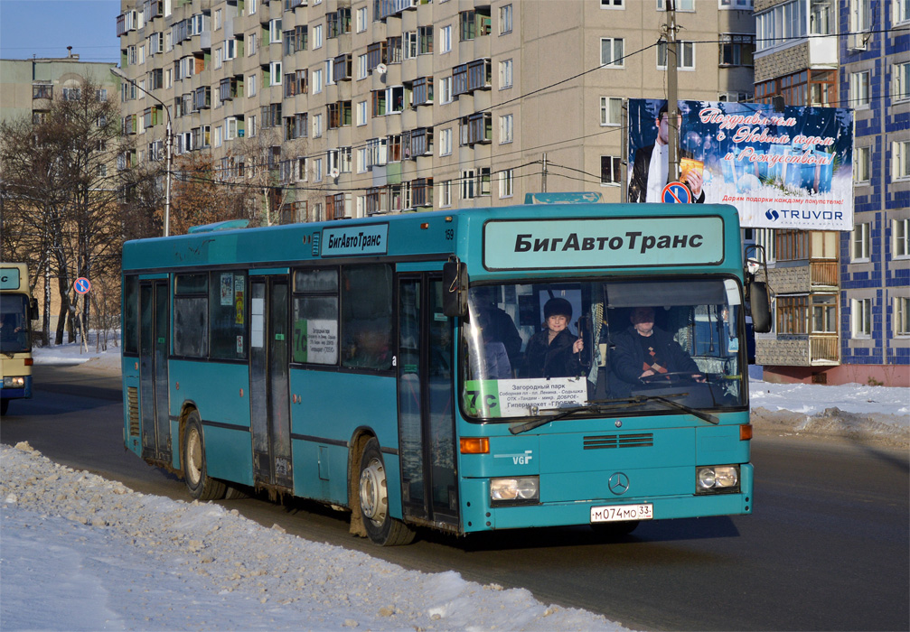 Владимирская область, Mercedes-Benz O405N № М 074 МО 33