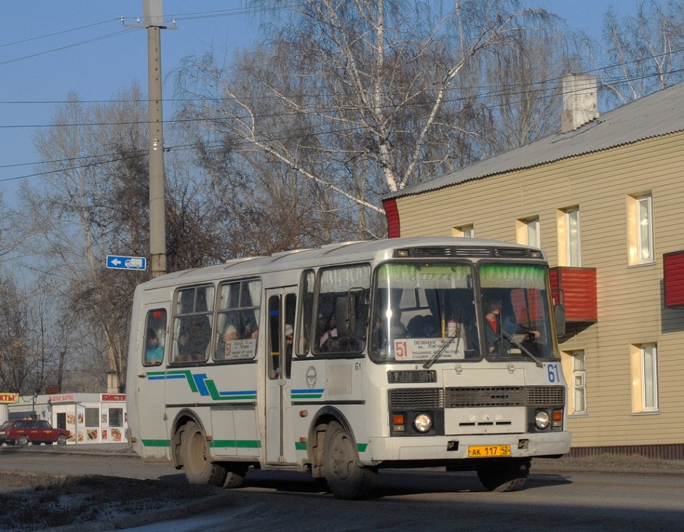 Кемеровская область - Кузбасс, ПАЗ-32053 № 61