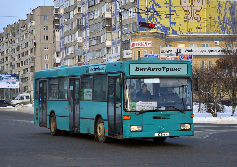 Владимирская область, Mercedes-Benz O405N № Н 838 МЕ 33