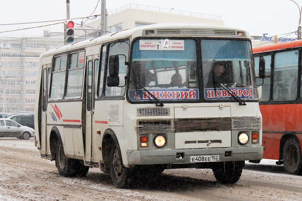 Нижегородская область, ПАЗ-32054 № Е 408 ЕЕ 152