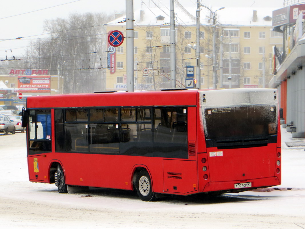 Кировская область, МАЗ-206.068 № А 007 ОР 43