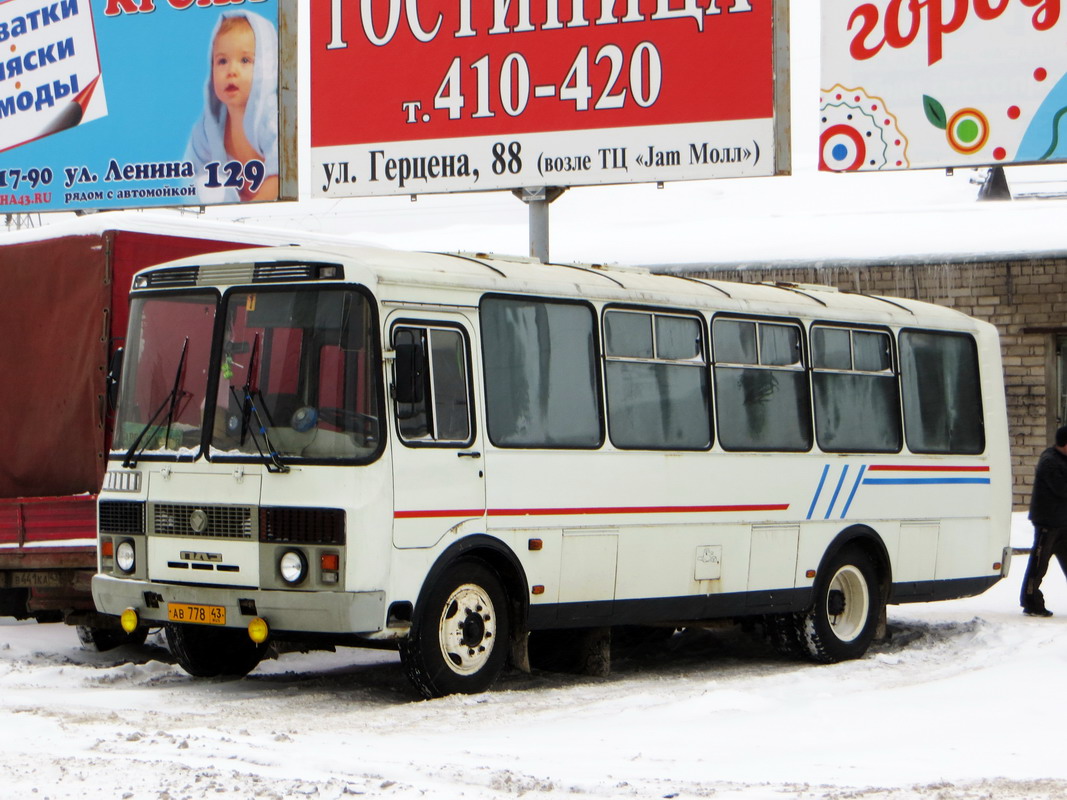 Кировская область, ПАЗ-423403 № АВ 778 43