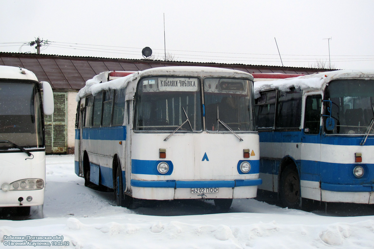 Полтавская область, ЛАЗ-695НГ № 6202 ПОО