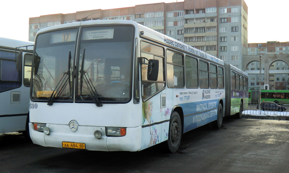 Псковская область, Mercedes-Benz O345G № 680