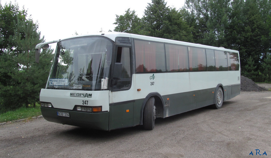 Литва, Neoplan N314L Transliner № 247